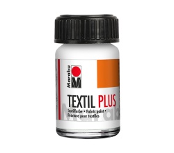 Tekstiilivärv HELEDALE JA TUMEDALE RIIDELE 15ml 070 VALGE